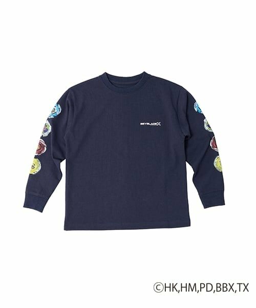 GLAZOS / グラソス Tシャツ | 【SKIT0LY】【BEYBLADE X】プリント長袖Tシャツ | 詳細14