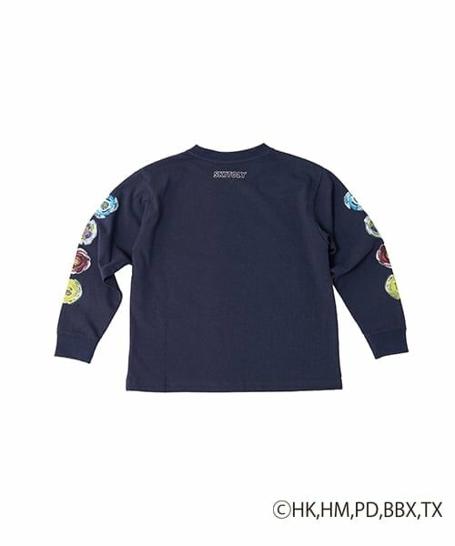 GLAZOS / グラソス Tシャツ | 【SKIT0LY】【BEYBLADE X】プリント長袖Tシャツ | 詳細15
