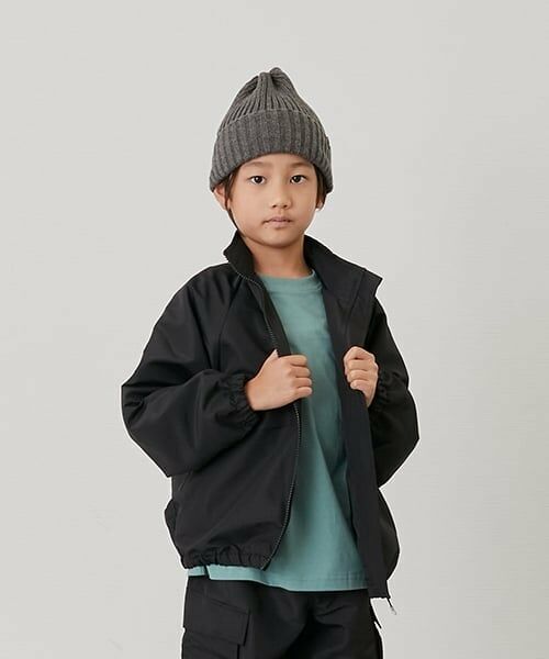 GLAZOS / グラソス ブルゾン | 【SKIT0LY】【撥水】パッカブルブルゾン（黒）