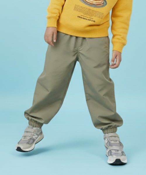 GLAZOS / グラソス その他パンツ | 【SKIT0LY】ナイロン起毛裏地つきジョガーパンツ(カーキ)