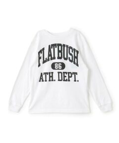 GLAZOS / グラソス Tシャツ | 【SKIT0LY】【プチプラ】フロントカレッジロゴ長袖Tシャツ