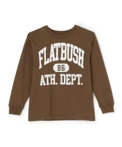 GLAZOS / グラソス Tシャツ | 【SKIT0LY】【プチプラ】フロントカレッジロゴ長袖Tシャツ