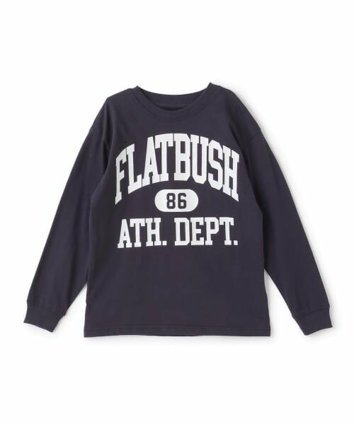 GLAZOS / グラソス Tシャツ | 【SKIT0LY】【プチプラ】フロントカレッジロゴ長袖Tシャツ | 詳細10