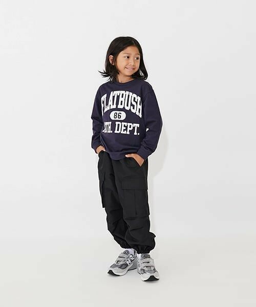 GLAZOS / グラソス Tシャツ | 【SKIT0LY】【プチプラ】フロントカレッジロゴ長袖Tシャツ | 詳細14