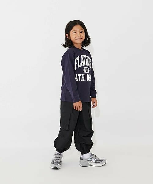 GLAZOS / グラソス Tシャツ | 【SKIT0LY】【プチプラ】フロントカレッジロゴ長袖Tシャツ | 詳細15