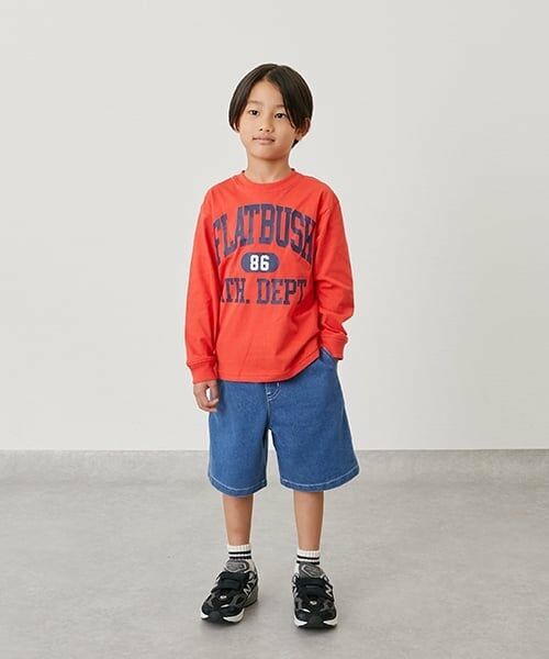 GLAZOS / グラソス Tシャツ | 【SKIT0LY】【プチプラ】フロントカレッジロゴ長袖Tシャツ | 詳細16