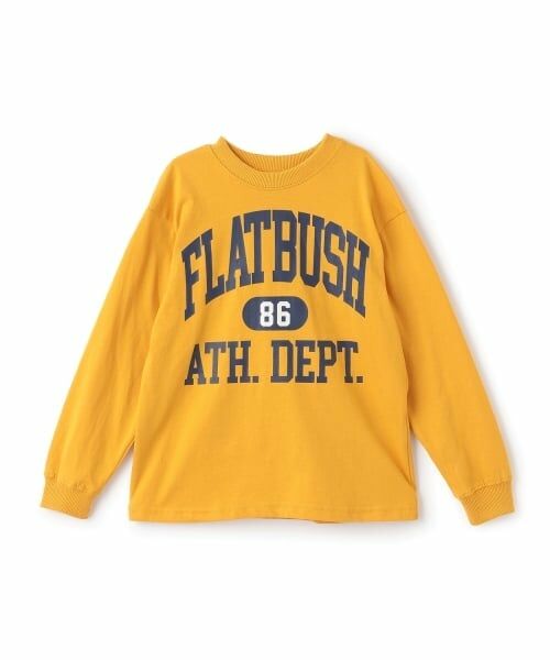 GLAZOS / グラソス Tシャツ | 【SKIT0LY】【プチプラ】フロントカレッジロゴ長袖Tシャツ | 詳細9