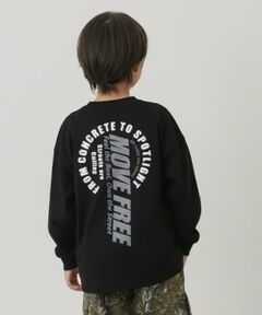 GLAZOS / グラソス Tシャツ | 【SKIT0LY】【プチプラ】バックサークルロゴ長袖Tシャツ