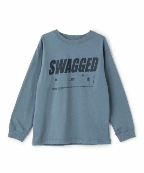 GLAZOS / グラソス Tシャツ | 【SKIT0LY】【プチプラ】バック縦ロゴプリント長袖Tシャツ | 詳細11