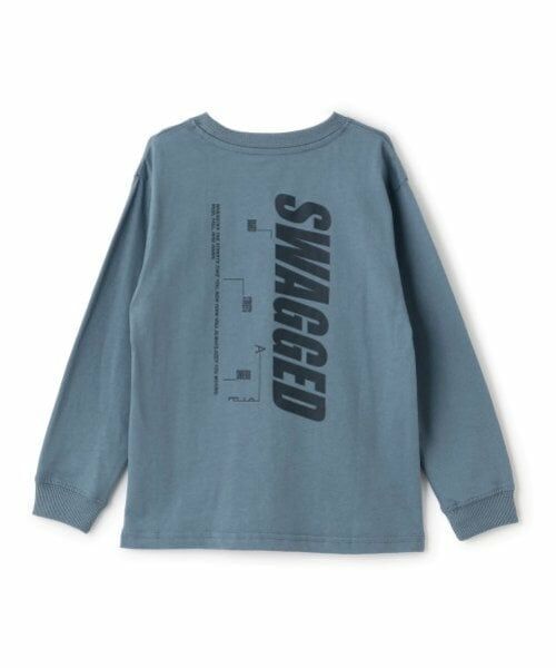 GLAZOS / グラソス Tシャツ | 【SKIT0LY】【プチプラ】バック縦ロゴプリント長袖Tシャツ | 詳細12