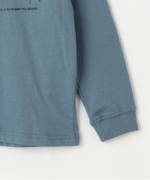 GLAZOS / グラソス Tシャツ | 【SKIT0LY】【プチプラ】バック縦ロゴプリント長袖Tシャツ | 詳細14