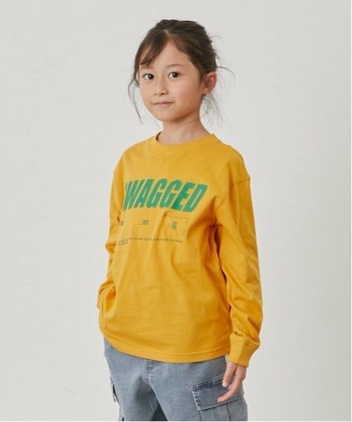 GLAZOS / グラソス Tシャツ | 【SKIT0LY】【プチプラ】バック縦ロゴプリント長袖Tシャツ | 詳細21