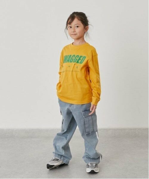 GLAZOS / グラソス Tシャツ | 【SKIT0LY】【プチプラ】バック縦ロゴプリント長袖Tシャツ | 詳細22