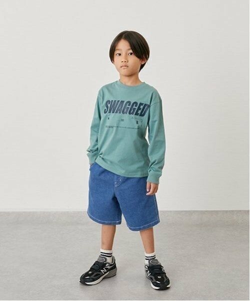 GLAZOS / グラソス Tシャツ | 【SKIT0LY】【プチプラ】バック縦ロゴプリント長袖Tシャツ | 詳細24