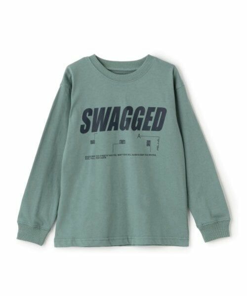 GLAZOS / グラソス Tシャツ | 【SKIT0LY】【プチプラ】バック縦ロゴプリント長袖Tシャツ | 詳細7