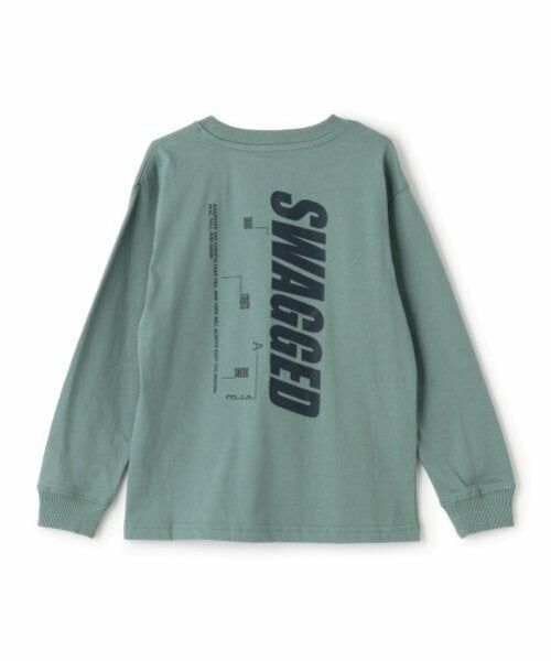 GLAZOS / グラソス Tシャツ | 【SKIT0LY】【プチプラ】バック縦ロゴプリント長袖Tシャツ | 詳細8