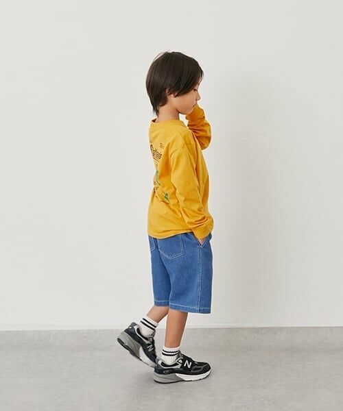 GLAZOS / グラソス Tシャツ | 【SKIT0LY】【プチプラ】バック２トーンロゴプリント長袖Tシャツ | 詳細23