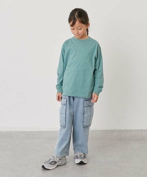 GLAZOS / グラソス Tシャツ | 【SKIT0LY】【プチプラ】バック２トーンロゴプリント長袖Tシャツ | 詳細25