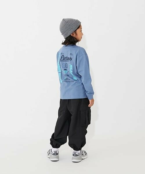 GLAZOS / グラソス Tシャツ | 【SKIT0LY】【プチプラ】バック２トーンロゴプリント長袖Tシャツ | 詳細27