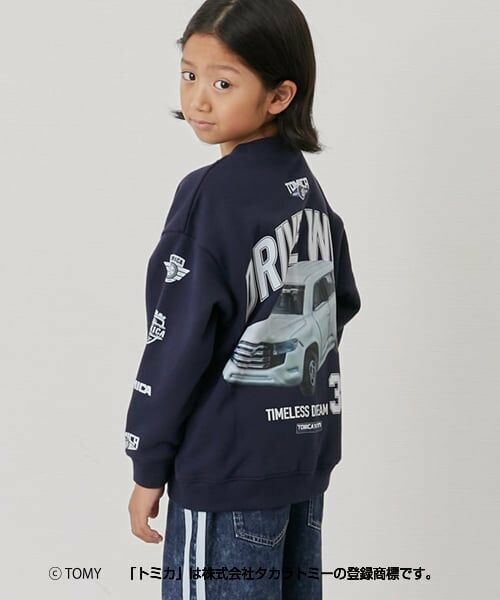 GLAZOS / グラソス スウェット | 【SKIT0LY】【TOMICA】アソートトレーナー（紺）