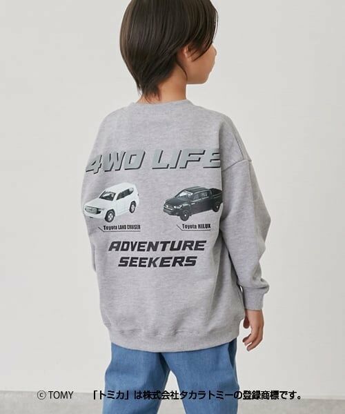 GLAZOS / グラソス スウェット | 【SKIT0LY】【TOMICA】アソートトレーナー（トップ グレー）