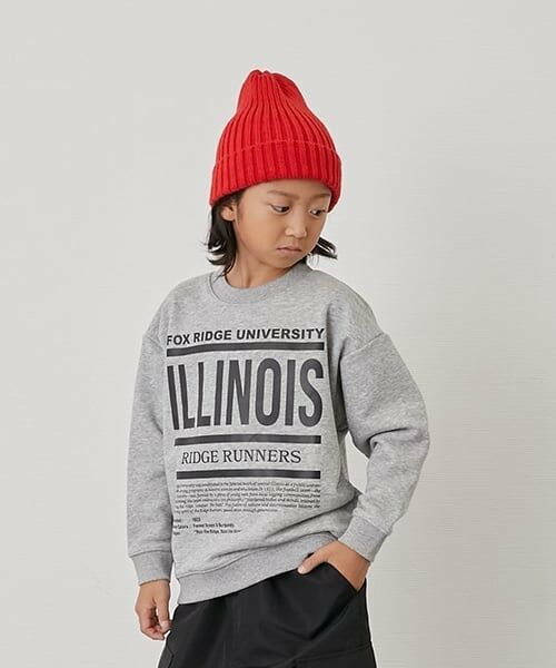 GLAZOS / グラソス スウェット | 【SKIT0LY】【プチプラ】【乾きやすい】アソートフロントプリントトレーナー（オートミール）