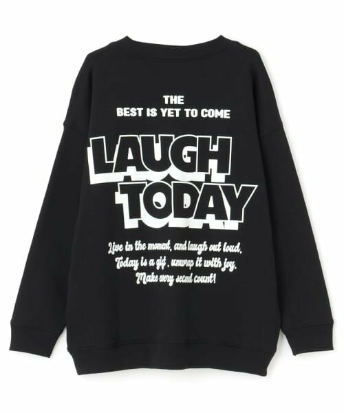 GLAZOS / グラソス スウェット | 【SKIT0LY】【プチプラ】【乾きやすい】アソートバックプリントトレーナー | 詳細14