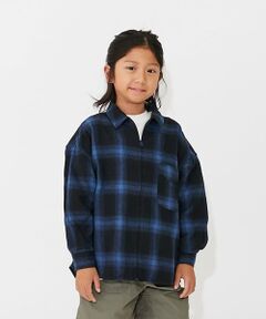 GLAZOS / グラソス シャツ・ブラウス | 【SKIT0LY】ジップチェックシャツ