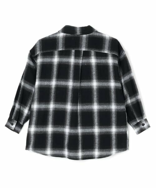 GLAZOS / グラソス シャツ・ブラウス | 【SKIT0LY】ジップチェックシャツ | 詳細1