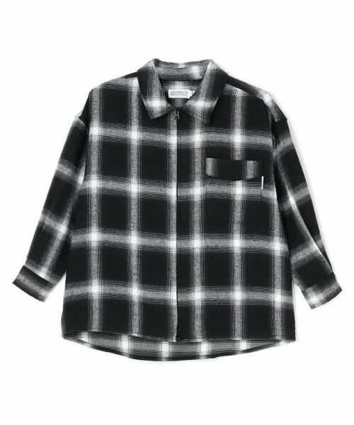 GLAZOS / グラソス シャツ・ブラウス | 【SKIT0LY】ジップチェックシャツ | 詳細11