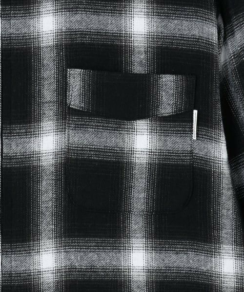 GLAZOS / グラソス シャツ・ブラウス | 【SKIT0LY】ジップチェックシャツ | 詳細3