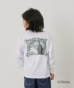 GLAZOS / グラソス Tシャツ | 【SKIT0LY】【DISNEY】ナイトメアー・ビフォア・クリスマス/プリント長袖Tシャツ
