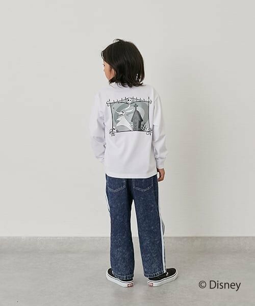 GLAZOS / グラソス Tシャツ | 【SKIT0LY】【DISNEY】ナイトメアー・ビフォア・クリスマス/プリント長袖Tシャツ | 詳細19