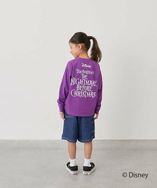 GLAZOS / グラソス Tシャツ | 【SKIT0LY】【DISNEY】ナイトメアー・ビフォア・クリスマス/プリント長袖Tシャツ | 詳細24