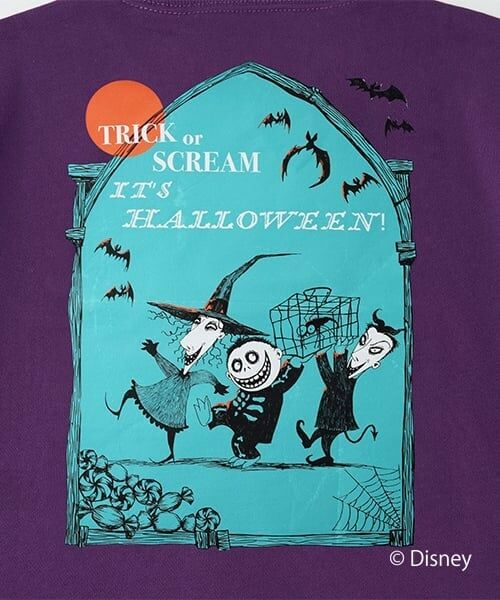 GLAZOS / グラソス スウェット | 【SKIT0LY】【DISNEY】ナイトメアー・ビフォア・クリスマス/アソートプリントトレーナー | 詳細5