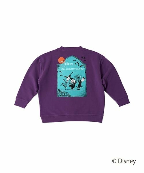 GLAZOS / グラソス スウェット | 【SKIT0LY】【DISNEY】ナイトメアー・ビフォア・クリスマス/アソートプリントトレーナー（パープル）