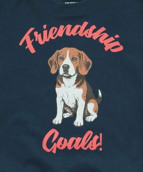 GLAZOS / グラソス スウェット | 【SKIT0LY】【毛玉になりにくい】アニマルプリントトレーナー | 詳細4