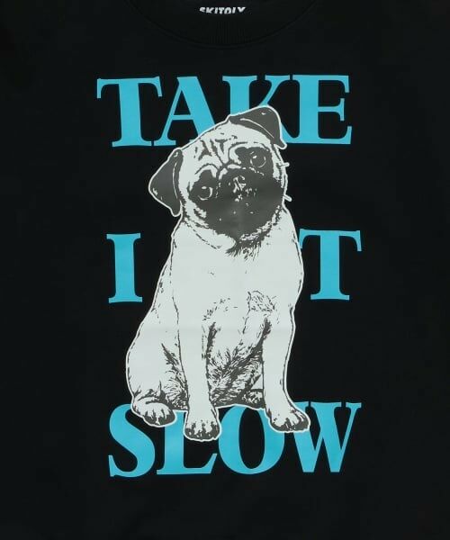 GLAZOS / グラソス スウェット | 【SKIT0LY】【毛玉になりにくい】アニマルプリントトレーナー | 詳細5