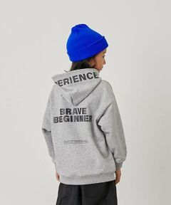 GLAZOS / グラソス パーカー | 【SKIT0LY】【毛玉になりにくい】フードプリントパーカー