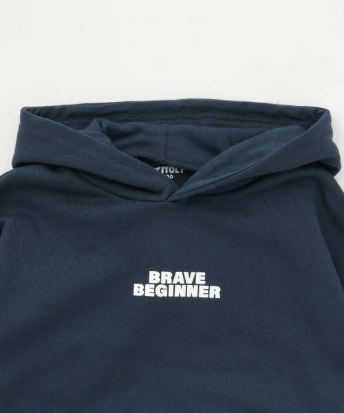 GLAZOS / グラソス パーカー | 【SKIT0LY】【毛玉になりにくい】フードプリントパーカー | 詳細2