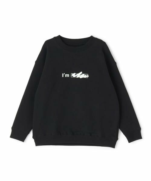 GLAZOS / グラソス スウェット | 【SKIT0LY】【毛玉になりにくい】I 'm  ロゴフロントプリント | 詳細10