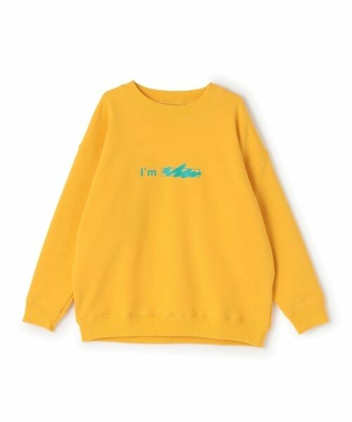 GLAZOS / グラソス スウェット | 【SKIT0LY】【毛玉になりにくい】I 'm  ロゴフロントプリント | 詳細8