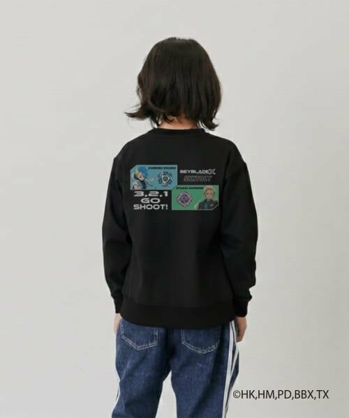 GLAZOS / グラソス スウェット | 【SKIT0LY】【BEYBLADE X】アソートトレーナー（黒）