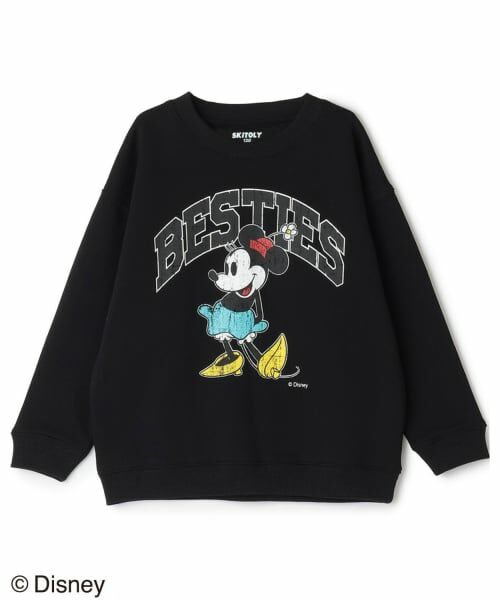 GLAZOS / グラソス スウェット | 【SKIT0LY】【DISNEY】裏起毛 ・＜ミッキーマウス＆ミニーマウス＞ プリントトレーナー | 詳細11