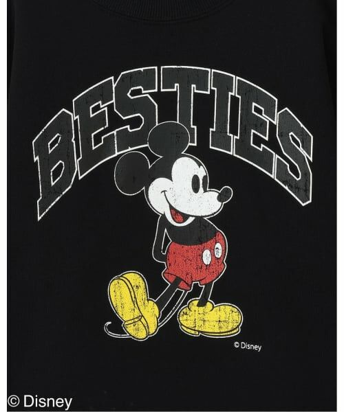 GLAZOS / グラソス スウェット | 【SKIT0LY】【DISNEY】裏起毛 ・＜ミッキーマウス＆ミニーマウス＞ プリントトレーナー | 詳細3