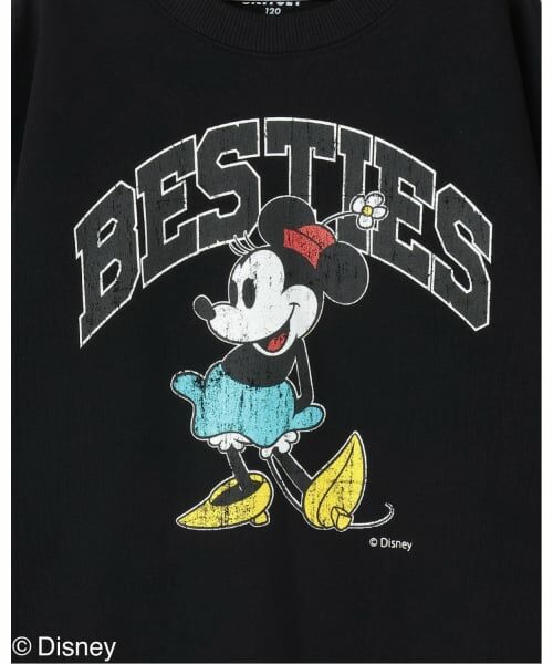 GLAZOS / グラソス スウェット | 【SKIT0LY】【DISNEY】裏起毛 ・＜ミッキーマウス＆ミニーマウス＞ プリントトレーナー | 詳細4
