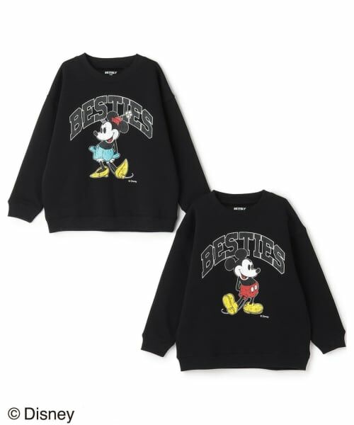 GLAZOS / グラソス スウェット | 【SKIT0LY】【DISNEY】裏起毛 ・＜ミッキーマウス＆ミニーマウス＞ プリントトレーナー | 詳細8