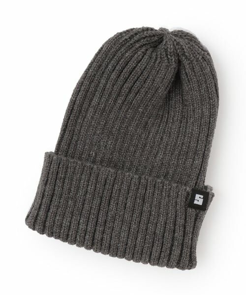 GLAZOS / グラソス ニットキャップ | 【SKIT0LY】リブニットキャップ（チャコール）