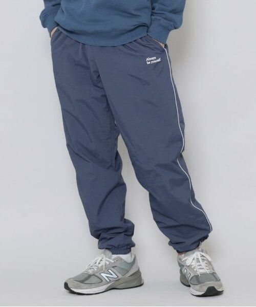 GLAZOS / グラソス その他パンツ | 【大人向けサイズあり】【セットアップ対応】【あったか】ナイロン起毛裏地付きジョガーパンツ（コン）