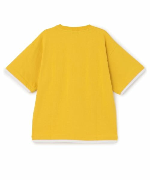 GLAZOS / グラソス Tシャツ | ワンポイント刺しゅうレイヤードTシャツ | 詳細1